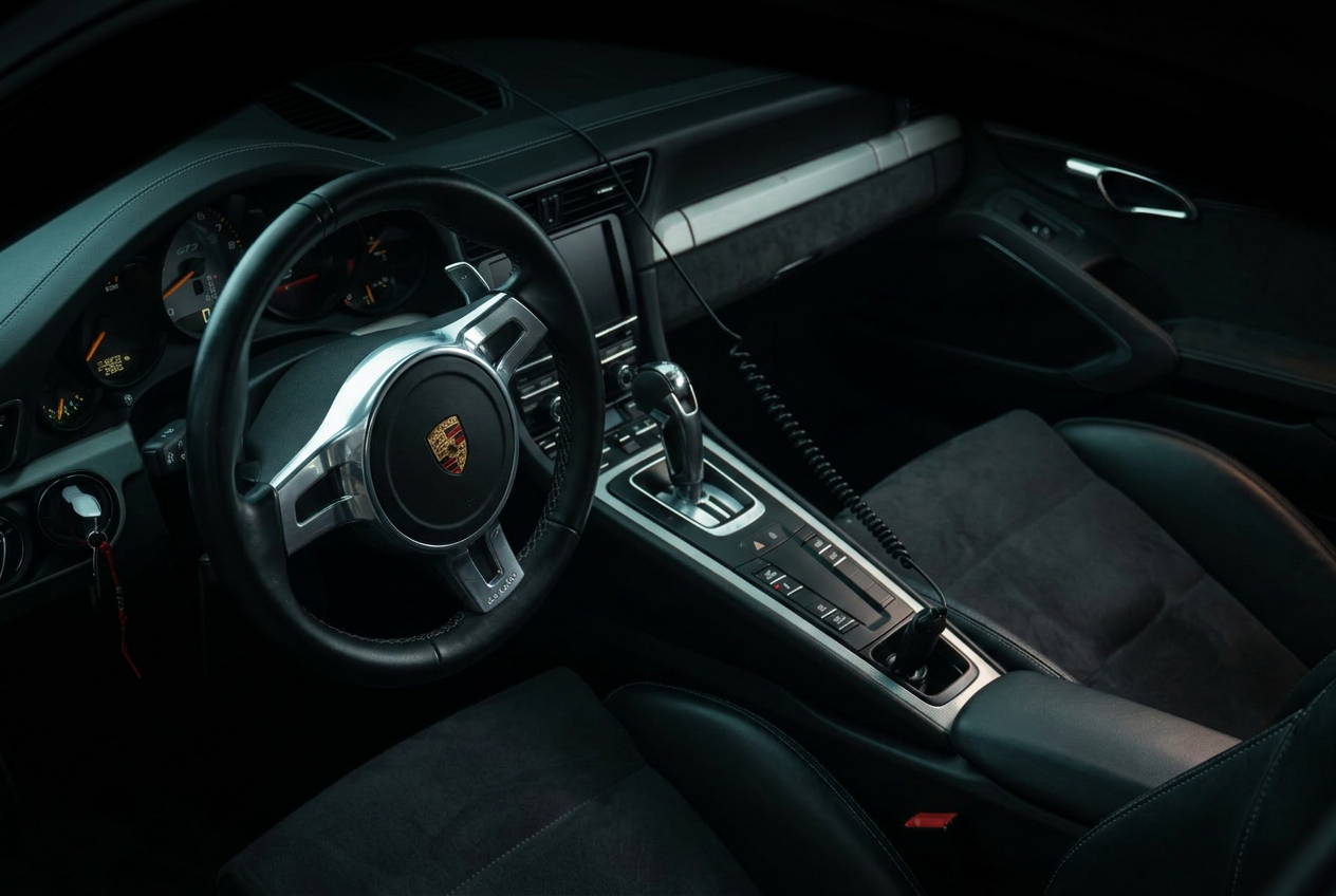 Porsche 911 GT3 interior